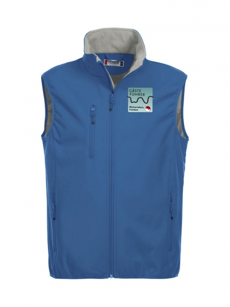 Herren Classic Softshell Vest, inkl. Druck